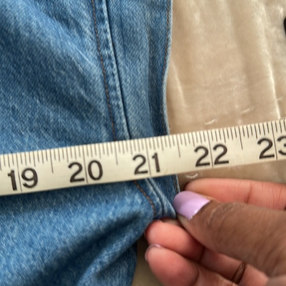 MADEWELL Denim crop top - Picture 6 of 8